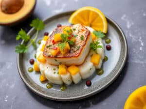 Dazzling Sea Bream Tartare with Mango - A Must-Try Recipe!