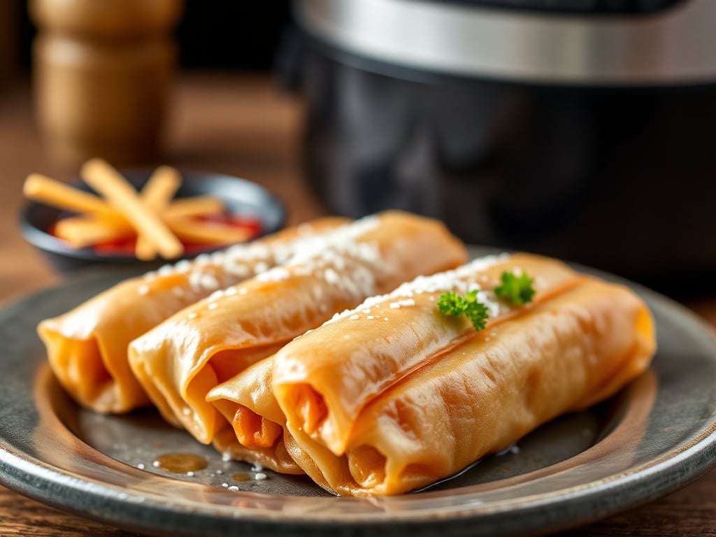 Foolproof Air Fryer Spring Rolls: Quick & Easy Recipe!