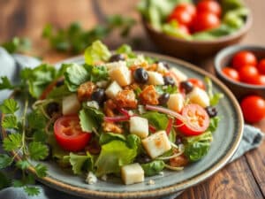 Indulge in a Light Vegan Winter Salad! Perfect for Healthy Eating