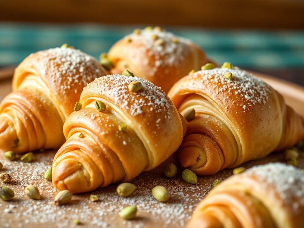 Homemade Pistachio Croissants: A Must-Try Recipe!