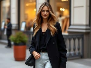 Laura Tenoudji Revamps Spring Style with Forgotten '90s Blazer Trend!