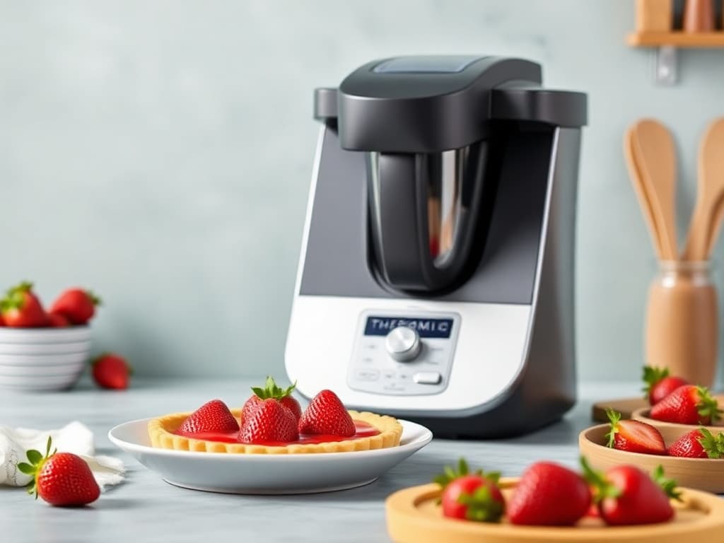 Make a Delicious Strawberry Tart with Your Thermomix - Quick & Easy Recipe!