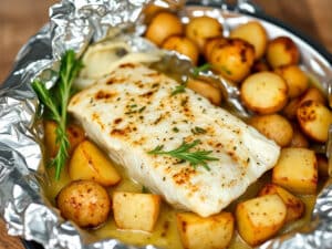 Must-Try Recipe: Fish in Foil with Fennel and Roasted Potatoes!
