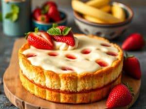 No-Bake Strawberry Charlotte with Mascarpone - Quick & Irresistible!