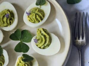 Pesto Deviled Eggs for St. Patrick's Day – A Must-Try Recipe!