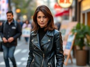 At 59, Sophie Marceau Rocks All-Leather French Look in Japan and Stuns Fans!