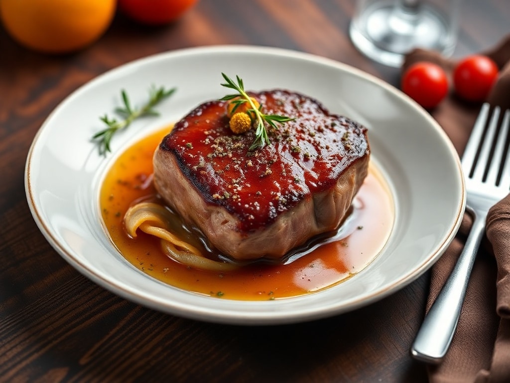 Juicy Pork Filet Mignon with Orange & Grand Marnier - Must Try Recipe!