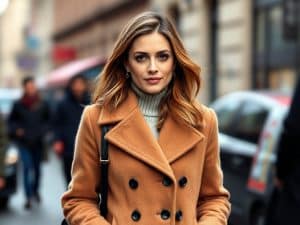 Julie Gayet Rocks Winter's Trendiest Coat While Awaiting Spring Sunshine!