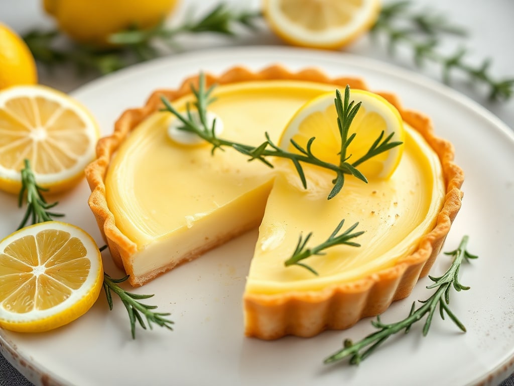 Lemon Rosemary Cheese Tart Recipe: A Must-Try Delight!