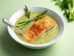 Smoked Salmon with Zucchini and Asparagus Soup: A Must-Try Recipe!
