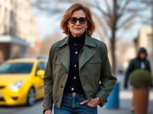 At 61, Cristina Cordula Swaps Her Iconic Perfecto for This Must-Have Spring Jacket!