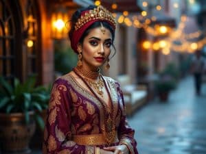 Jordan's Rajwa Stuns in Magical 'Arabian Nights' Inspired Outfit!