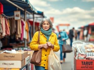 Woman Leaves Flea Market Empty-Handed by Noon Due to Shocking Habit!