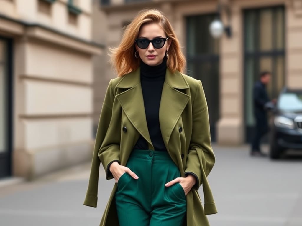 Anne-Elisabeth Lemoine Rocks $460 French Outfit in Bold Color Most Dare Not Wear!