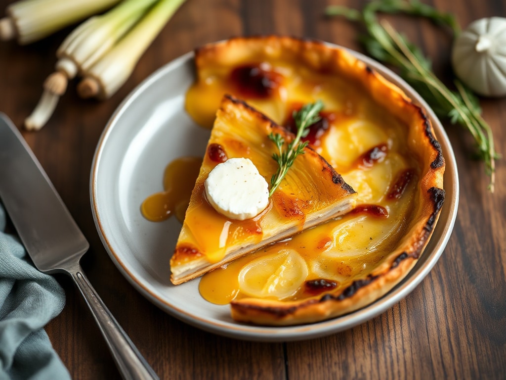 Caramelized Fennel Tarte Tatin with Goat Cheese – A Must-Try Recipe!