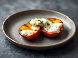 Grilled Nectarine and Burrata Casarecce Recipe! Try It Now!