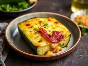 Smoky Bacon and Gruyère Zucchini Tian Recipe – Try It Now!