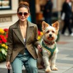 Alexandra Leclerc Matches Outfits with Her Dog – And It's Adorable!