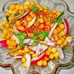Chickpea Salad with Pink Peppercorns and Red Onion - Try This Amazing Recipe!