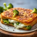Delicious Broccoli and Cream Cheese Croque-Monsieur Recipe - Try Now!