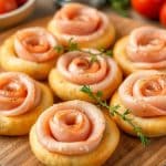 Easy Ham and Bread Roses Recipe! Perfect Parmesan Appetizers!