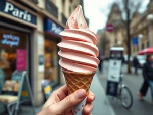 Paris Fashion Brand Offers Free Ice Cream for Limited Time Only!