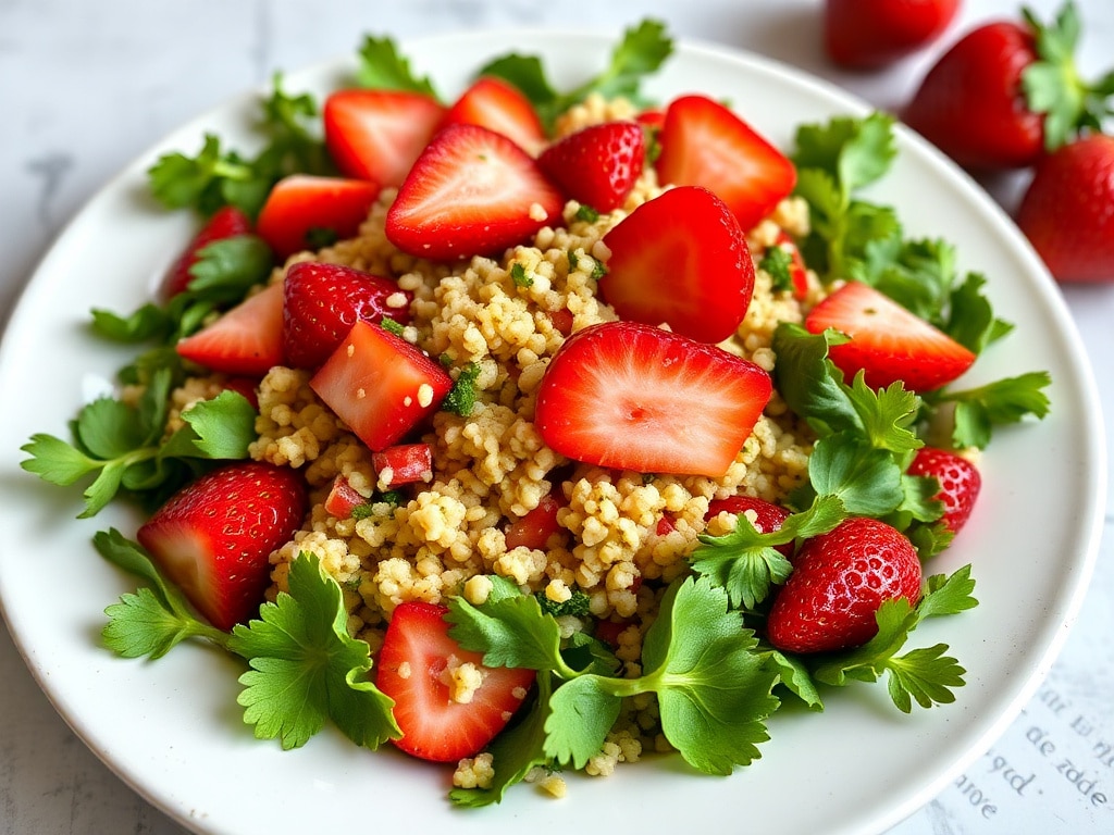 Quinoa Tabbouleh with Strawberries: A Fresh Twist on a Classic!