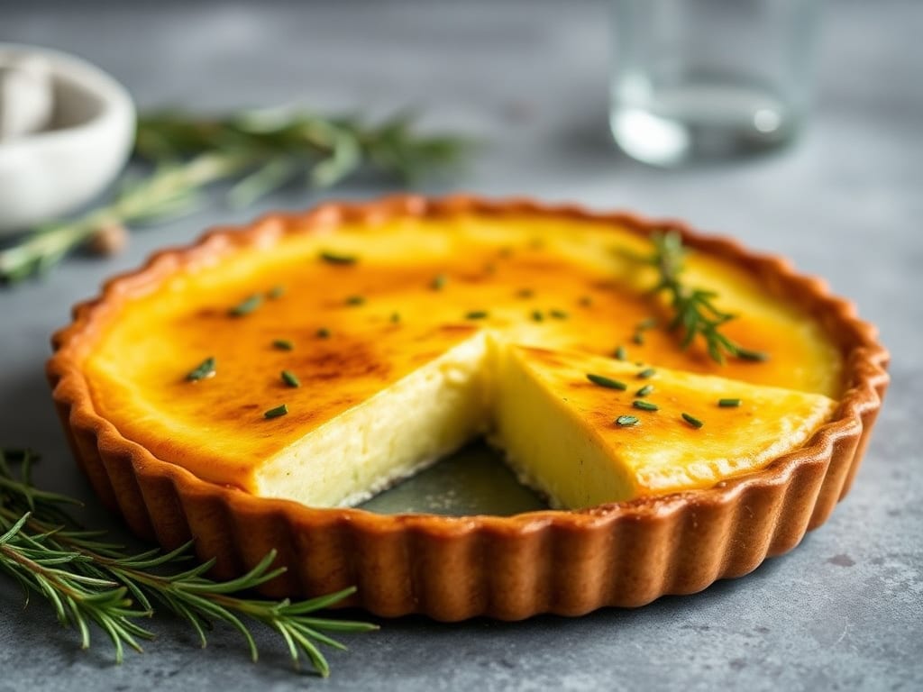 Zesty Zucchini Flan with Rosemary and Chives – A Must-Try Recipe!