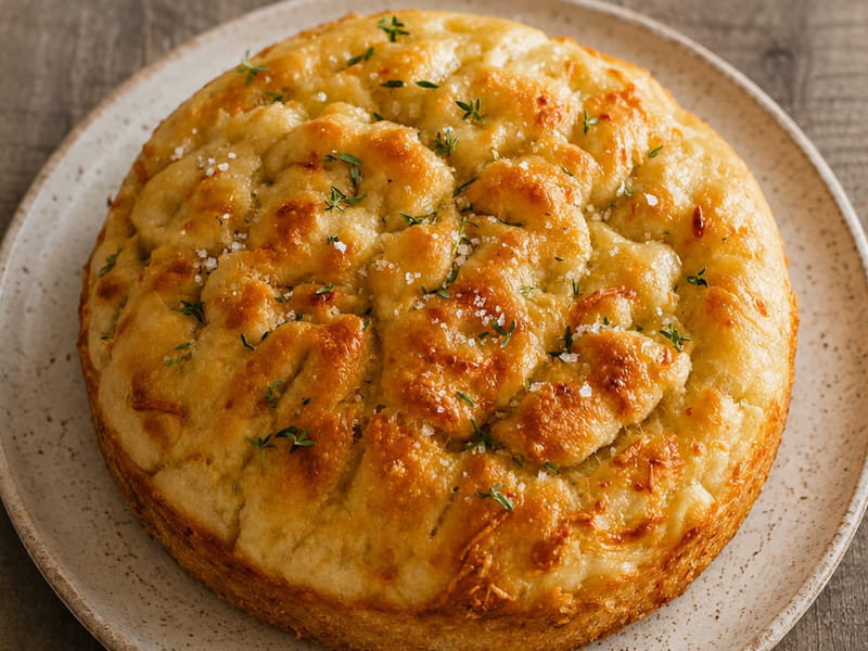 Discover the Ultimate Focaccia with Appenzeller Cheese and Thyme!