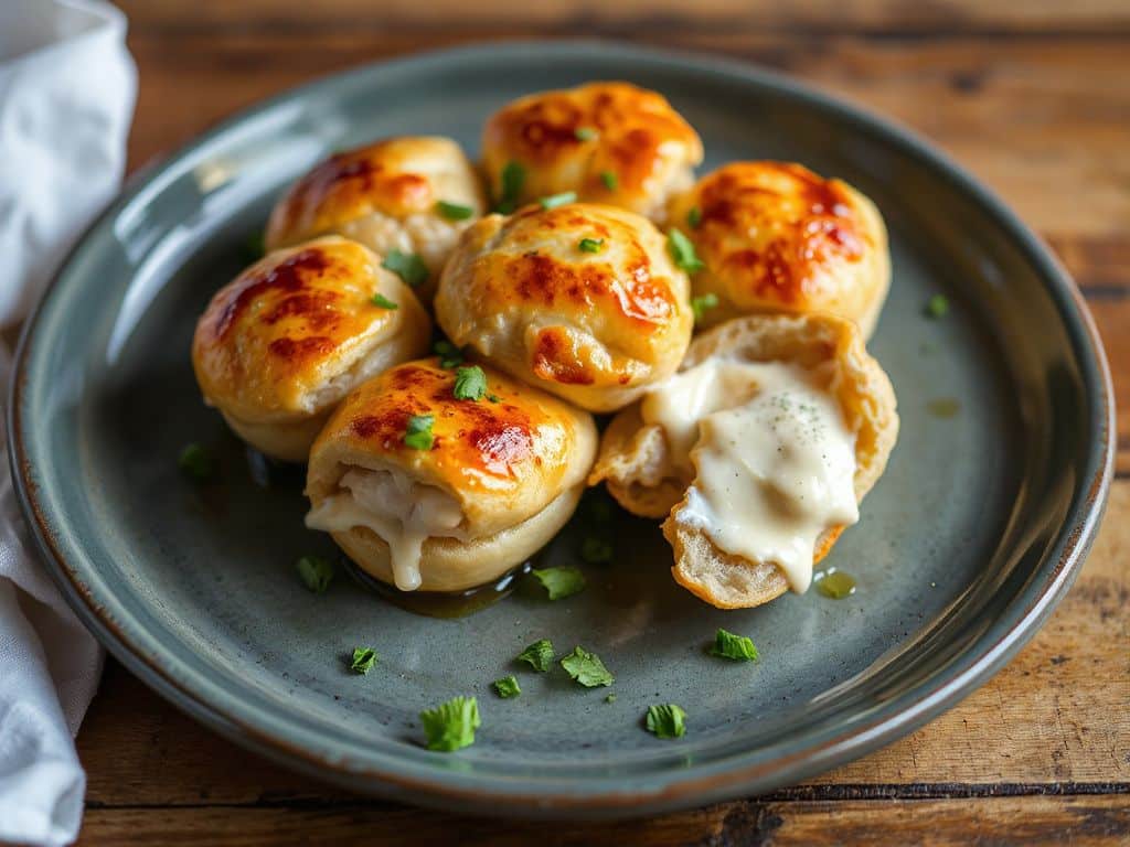 Delicious Chicken and Parmesan Stuffed Choux: A Must-Try Recipe!