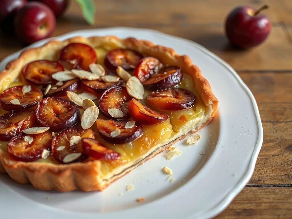Rustic Mirabelle Plum and Almond Tart Recipe – Must-Try Dessert!