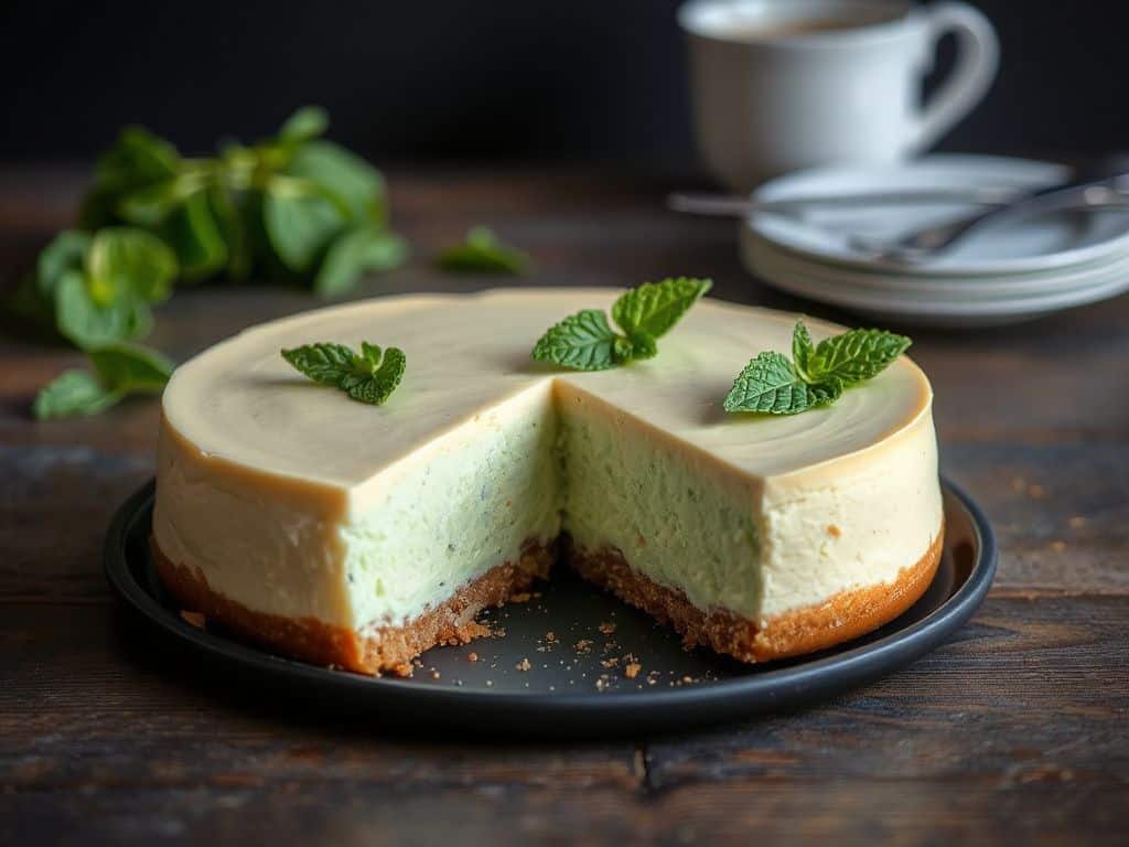 Zucchini Mint Cheesecake: A Must-Try Twist on a Classic Dessert!