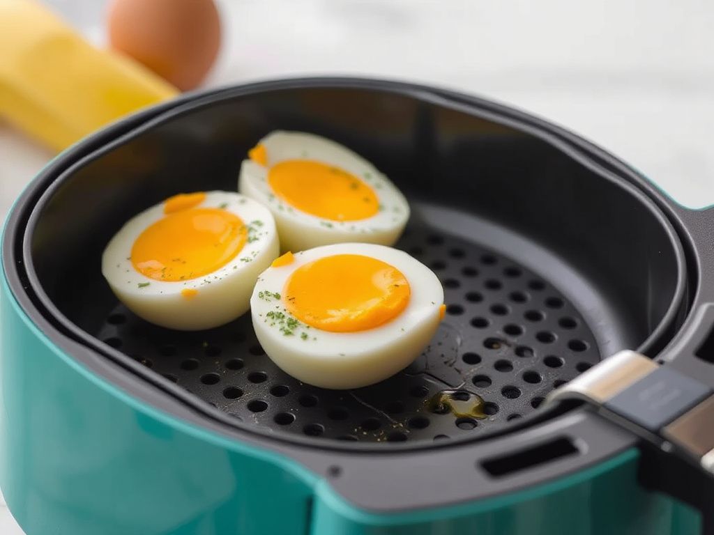 Get Crispy Soft-Boiled Eggs with This Air Fryer Hack!